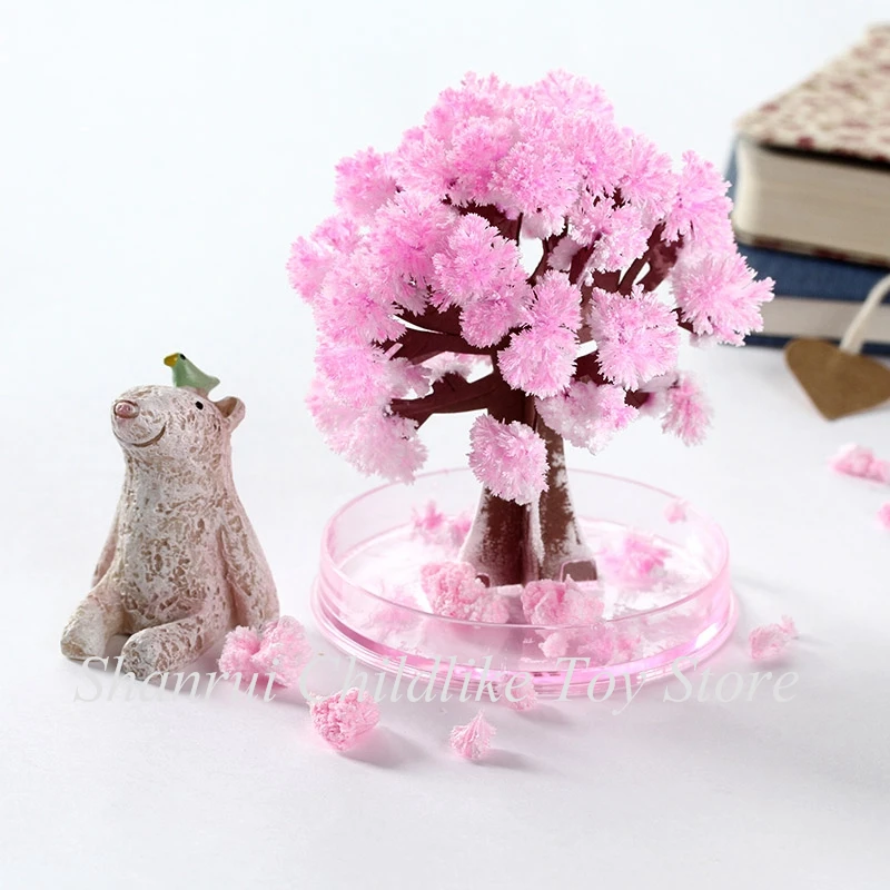 DIY Magic Growing Paper Crystals Tree Cherry Tree Magically Funny Christmas Trees Kids Novelty Toys Science Toy For Children
DIY Magic Growing Paper Crystals Tree Cherry Tree Magically Funny Christmas Trees Kids Novelty Toys Science Toy For Children