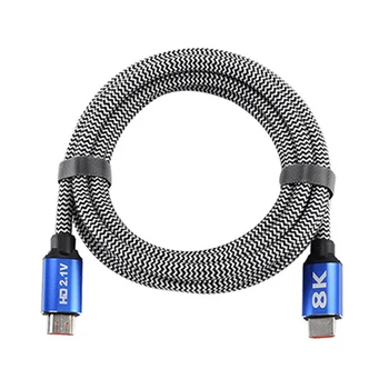HDMI 2.1 Cable 9.8Ft 8K 60Hz 7680X4320 UHD HDR 48Gbps HDMI Male Ultra Video Cable for PC Projector HDTV PS4 TV
HDMI 2.1 Cable 9.8Ft 8K 60Hz 7680X4320 UHD HDR 48Gbps HDMI Male Ultra Video Cable for PC Projector HDTV PS4 TV