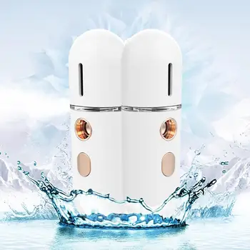 30ml Mini Portable Moisturizing Mist Spray Humidifier Facial Steamer Air Diffuser Hydrating Device Control oil girl nano-difusor
30ml Mini Portable Moisturizing Mist Spray Humidifier Facial Steamer Air Diffuser Hydrating Device Control oil girl nano-difusor