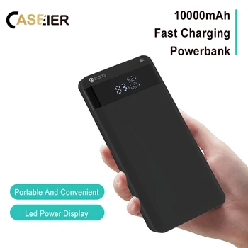 CASEIER 22.5W Output 10000mAh Fast Charging Power Bank For iPhone QC 3.0 Led Power Display Portable Battery Powerbank For Xiaomi
CASEIER 22.5W Output 10000mAh Fast Charging Power Bank For iPhone QC 3.0 Led Power Display Portable Battery Powerbank For Xiaomi