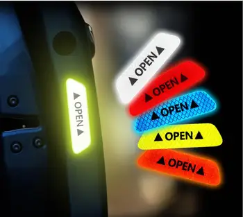 Car OPEN Reflective Tape Warning Mark Reflective Open Notice Accessories Exterior Car Door Stickers For Range Rover Land Rover
Car OPEN Reflective Tape Warning Mark Reflective Open Notice Accessories Exterior Car Door Stickers For Range Rover Land Rover