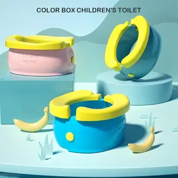 Portable Baby Potty Training Seat Banana Folding Toilet Urinal Chamber Pots Toddler Travel Toilet for Children Training Seat
Portable Baby Potty Training Seat Banana Folding Toilet Urinal Chamber Pots Toddler Travel Toilet for Children Training Seat