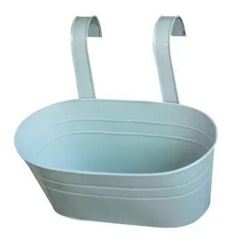 Iron Hanging Flower Pots Balcony Planters Garden Pots Flower Holders Double Hooks Oval Bucket Wall Hanging Decor PI669
Iron Hanging Flower Pots Balcony Planters Garden Pots Flower Holders Double Hooks Oval Bucket Wall Hanging Decor PI669