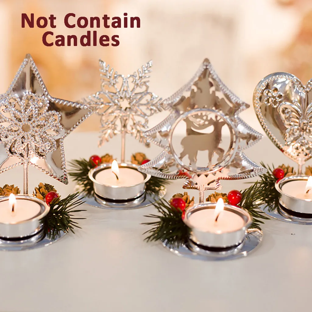 Christmas Iron Candlestick Ornament Candle Desktop Decor Background Home Decor Snowflake Five-pointed Star Christmas Tree#20
Christmas Iron Candlestick Ornament Candle Desktop Decor Background Home Decor Snowflake Five-pointed Star Christmas Tree#20