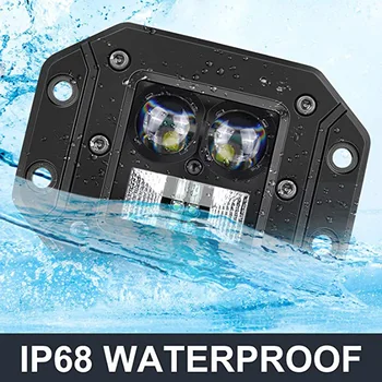 2pcs 3-Inch Fog Light Front A-pillar Spot Work LED Lamp 20W High Brightness 7-D-PLUS BEAM 10-30V DC
2pcs 3-Inch Fog Light Front A-pillar Spot Work LED Lamp 20W High Brightness 7-D-PLUS BEAM 10-30V DC