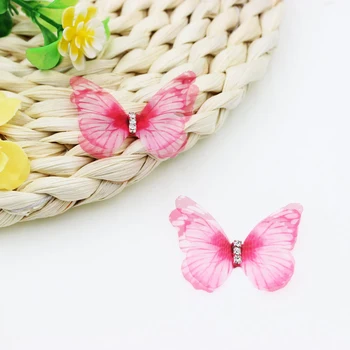 50Pcs Gradient Color Organza Fabric Butterfly Appliques 38Mm Translucent Chiffon Butterfly for Party Decor, Doll Embellishment
50Pcs Gradient Color Organza Fabric Butterfly Appliques 38Mm Translucent Chiffon Butterfly for Party Decor, Doll Embellishment