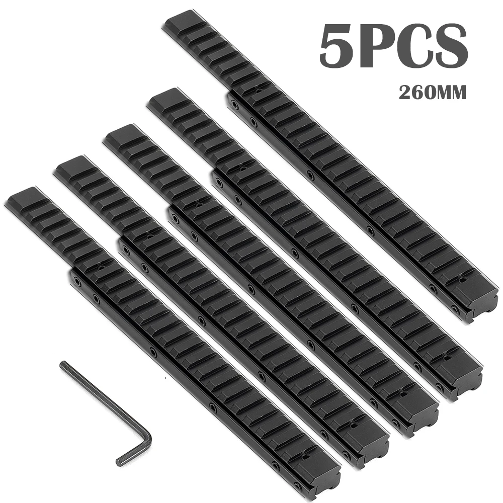 Dovetail Weaver Picatinny Rail Adapter Tactical Riser 10.24" Inches Length Scope Mount, Convert to 20mm, Adapter 11mm to 20mm
Dovetail Weaver Picatinny Rail Adapter Tactical Riser 10.24" Inches Length Scope Mount, Convert to 20mm, Adapter 11mm to 20mm