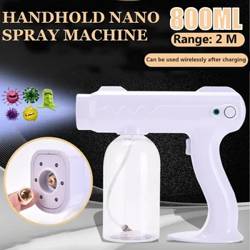 top selling product in 2020 800ML Blue Light Nano Steam Atomizing Fogger Disinfection Sprayer With Battery Support Wholesale
top selling product in 2020 800ML Blue Light Nano Steam Atomizing Fogger Disinfection Sprayer With Battery Support Wholesale