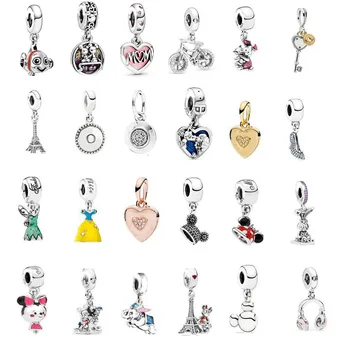 925 Sterling Silver Beads Charm Charm Fit Original Charms silver 925 Bracelet DIY Women Jewelry
925 Sterling Silver Beads Charm Charm Fit Original Charms silver 925 Bracelet DIY Women Jewelry