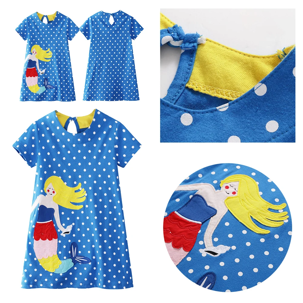 Summer New Girls Short Sleeve Dresses Cotton Baby Girls Princess Dress Kids Girls Printed Clothes Children's Clothing 2-7Y
Summer New Girls Short Sleeve Dresses Cotton Baby Girls Princess Dress Kids Girls Printed Clothes Children's Clothing 2-7Y