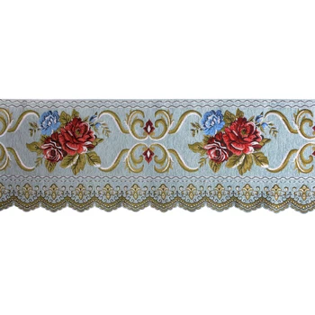 Blue/Brown Roman Valance Curtain Chenille Jacquard TV Cabinet Vlance Curtain Swags Short Valance DL-HM361#30
Blue/Brown Roman Valance Curtain Chenille Jacquard TV Cabinet Vlance Curtain Swags Short Valance DL-HM361#30