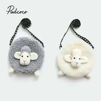 pudcoco Fluffy Cotton Sheep Fur Pompoms Head Bag Baby Girls Cartoon Sheep Sling Bag Fluffy Bunny Shoulder Women Plush backpack
pudcoco Fluffy Cotton Sheep Fur Pompoms Head Bag Baby Girls Cartoon Sheep Sling Bag Fluffy Bunny Shoulder Women Plush backpack