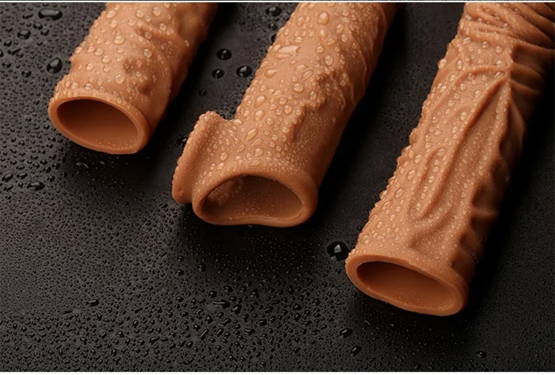 Насадка Kokos Cock Slave L с подхватом мошонки и с шипиками, телесная УТ-00002562 - KOKOS - Удлиняющие/утолщающие насадки - Купить