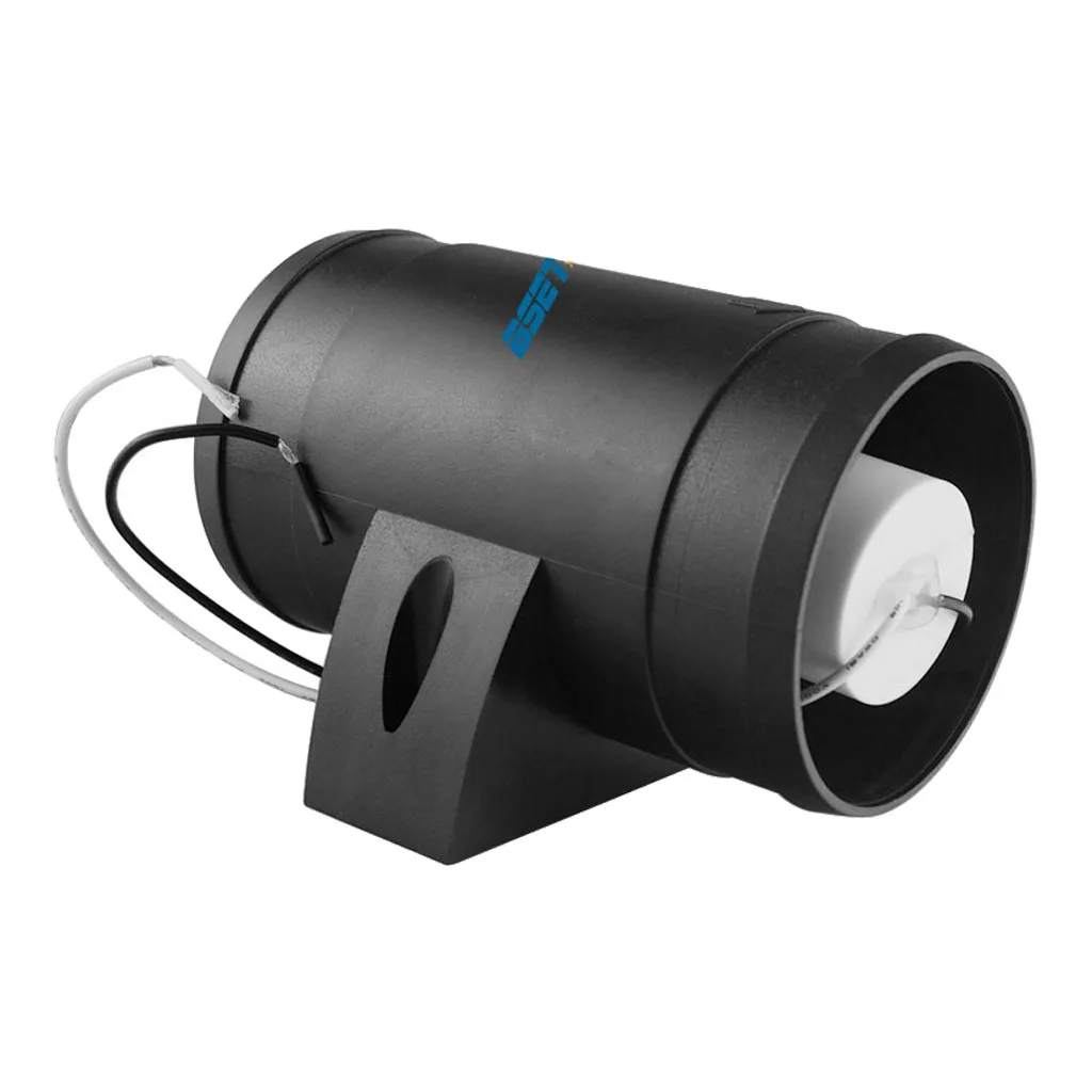 12V In-Line Air Blower Boat Bilge Engine Marine Cabin Ventilation Fan, Corrosion Resistant ABS Marine Boat Parts