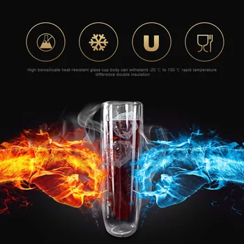 Heat-resistant Double Wall Glass Coffee Cup Vodka Beer Glasses Milk Fruit Juice Mugs Transparent Cocktail Cups Kitchen Drinkware
Heat-resistant Double Wall Glass Coffee Cup Vodka Beer Glasses Milk Fruit Juice Mugs Transparent Cocktail Cups Kitchen Drinkware