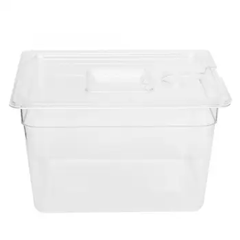 11L Collapsible Hinged Sous Vide Container with Lid for Sous Vide Circulator Culinary Accuracy Cooker Hot
11L Collapsible Hinged Sous Vide Container with Lid for Sous Vide Circulator Culinary Accuracy Cooker Hot