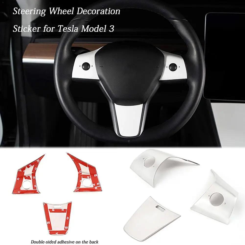 Steering Wheel Buttons Decoration Sticker Interior Modification Accessories for Tesla Model 3 Steering Wheel Accessories
Steering Wheel Buttons Decoration Sticker Interior Modification Accessories for Tesla Model 3 Steering Wheel Accessories