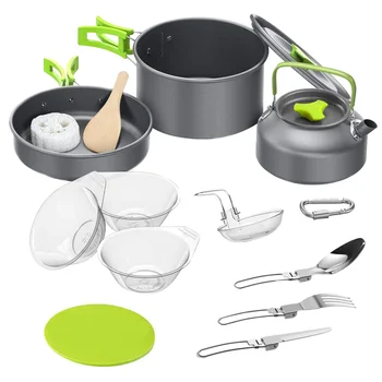 1 Set Practical Lightweight Compact Reusable Durable Cookware Camping Tools Cooking Tool Camping Outdoor
1 Set Practical Lightweight Compact Reusable Durable Cookware Camping Tools Cooking Tool Camping Outdoor