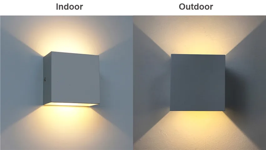 LED Indoor Lighting Wall Lamp & Outdoor Waterproof IP65 Porch Garden Wall Lamp 6W/12W AC 85-265V For Bath Corridor NR-122 LED Indoor Lighting Wall Lamp & Outdoor Waterproof IP65 Porch Garden Wall Lamp 6W/12W AC 85-265V For Bath Corridor NR-122