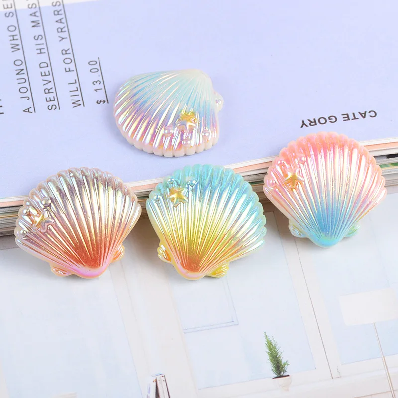 10pcs Simulation Gradient Multicolor Shell Resin Cream Mobile Phone Shell Accessories DIY Hairpin Pendant Material Charm
10pcs Simulation Gradient Multicolor Shell Resin Cream Mobile Phone Shell Accessories DIY Hairpin Pendant Material Charm