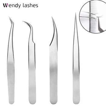Lash Extension Tweezers 4pcs Straight and Curved Pointed Eyelash Extension Tweezers Professional Set for Individual Lashes
Lash Extension Tweezers 4pcs Straight and Curved Pointed Eyelash Extension Tweezers Professional Set for Individual Lashes