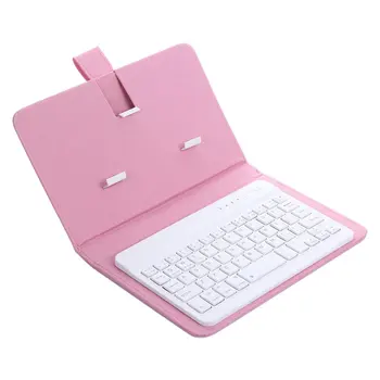 Wireless Bluetooth Keyboard Case Stand Cover for Tablet PU Leather for 4.5\"-6.8\"cellphone for IOS Android Windows English
Wireless Bluetooth Keyboard Case Stand Cover for Tablet PU Leather for 4.5\"-6.8\"cellphone for IOS Android Windows English