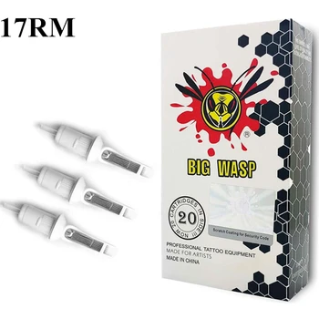 BIGWASP Sterilized Disposable Evolved White 17RM Tattoo Needle Cartridge (17 Curved Magnum) Cartridges Wholesale Supply
BIGWASP Sterilized Disposable Evolved White 17RM Tattoo Needle Cartridge (17 Curved Magnum) Cartridges Wholesale Supply