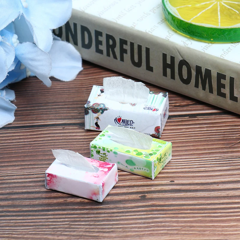 1/12 Dollhouse Miniature Accessories Mini Tissue With Box Simulation Furniture Tissue Toy Doll House Toys
1/12 Dollhouse Miniature Accessories Mini Tissue With Box Simulation Furniture Tissue Toy Doll House Toys