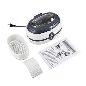 Stainless Steel 600ML Capacity 40 KHz Digital Ultrasonic Cleaner for Professional Jewelry Watch Glasses and Home Use DK-08A
Stainless Steel 600ML Capacity 40 KHz Digital Ultrasonic Cleaner for Professional Jewelry Watch Glasses and Home Use DK-08A