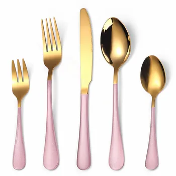 Complete Tableware Spoon and Fork Set Tableware Sets Gold Cutlery Set Stainless Steel Cutlery Dinnerware Set 5 Pcs Dropshipping
Complete Tableware Spoon and Fork Set Tableware Sets Gold Cutlery Set Stainless Steel Cutlery Dinnerware Set 5 Pcs Dropshipping