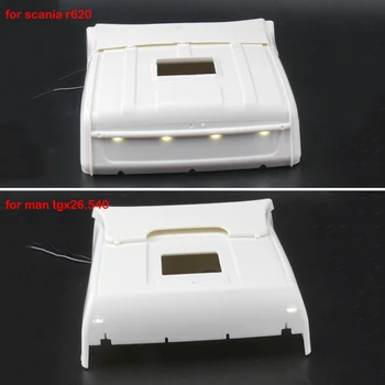 LESU Cabin Roof with Light for 1/14 TAMIYA RC Scania R620 MAN TGX26.540 Tractor Truck
LESU Cabin Roof with Light for 1/14 TAMIYA RC Scania R620 MAN TGX26.540 Tractor Truck