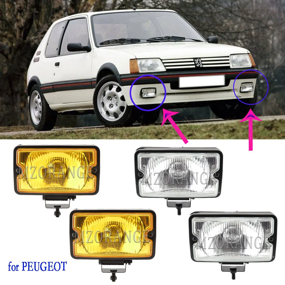 Передние противотуманные фасветильник для PEUGEOT 205 GTI CTI 106 306 Mi16 H3 | Автомобили и