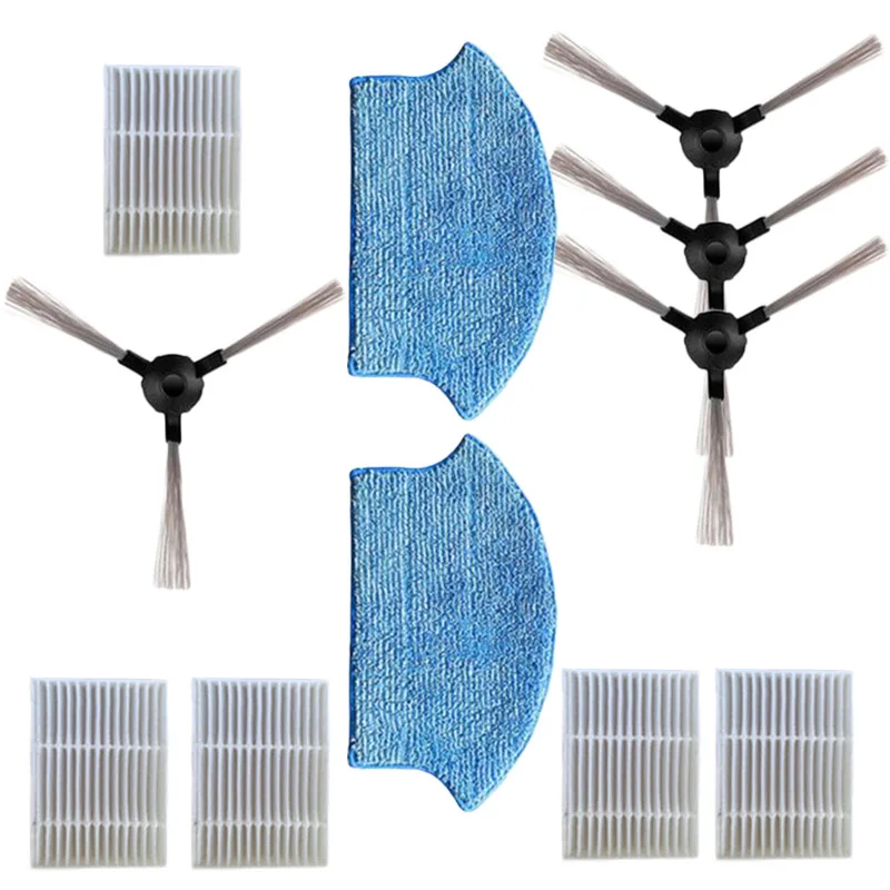 11Pcs/Set Vacuum Cleaner Accessories Filter Side Brush Fit for Midea VCR15 VCR16 5 filters + 4 side brushes + 2 rags
11Pcs/Set Vacuum Cleaner Accessories Filter Side Brush Fit for Midea VCR15 VCR16 5 filters + 4 side brushes + 2 rags