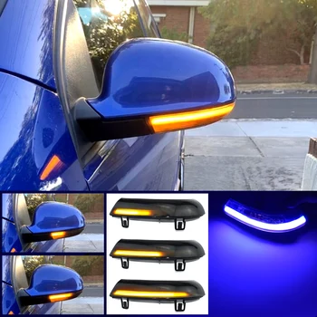LED Blue Dynamic Turn Signal Flowing Water Blinker Flashing Light For VW GOLF 5 GTI Jetta MK5 Passat B5.5 B6 Sharan
LED Blue Dynamic Turn Signal Flowing Water Blinker Flashing Light For VW GOLF 5 GTI Jetta MK5 Passat B5.5 B6 Sharan