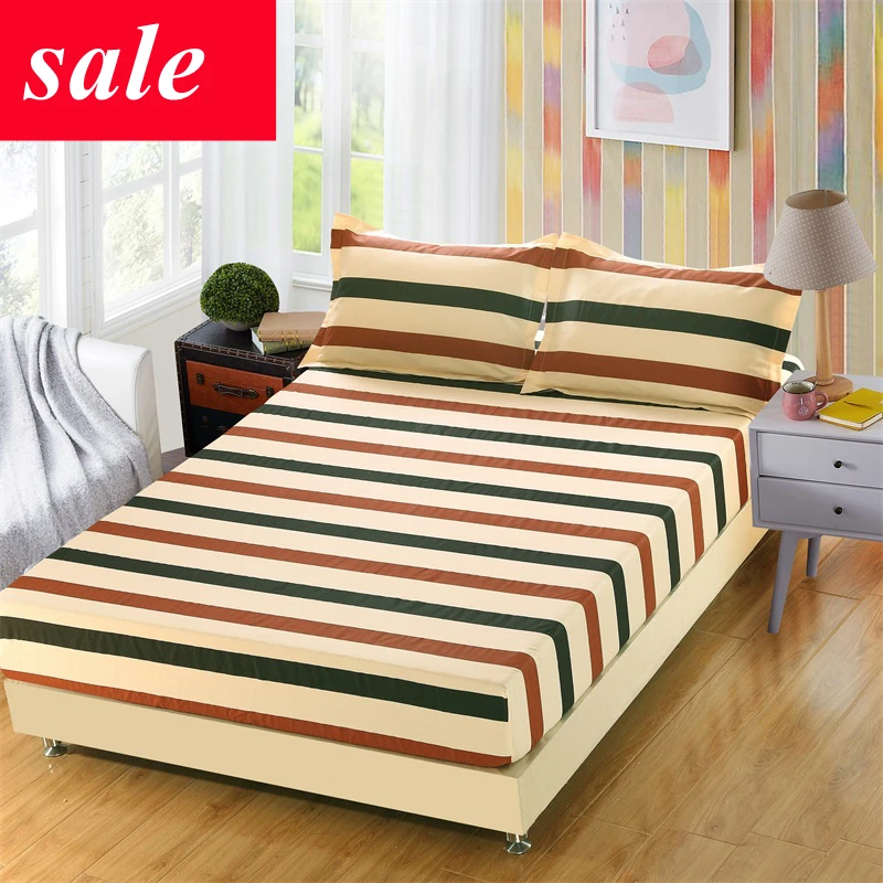 Printing Bed Mattress Cover Fitted Sheet Protector Sheet Air-Permeable Home Textile Bed Linens with Elastic 1 pc Clearance Sale
Printing Bed Mattress Cover Fitted Sheet Protector Sheet Air-Permeable Home Textile Bed Linens with Elastic 1 pc Clearance Sale