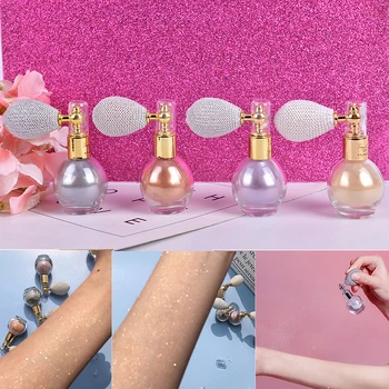 1pc Sprayer Cosmetics Brighten Shimmer Glitter Loose Powder Spray Face Makeup Stick Highlighter Powder Creamy Texture
1pc Sprayer Cosmetics Brighten Shimmer Glitter Loose Powder Spray Face Makeup Stick Highlighter Powder Creamy Texture