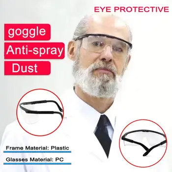 Safety Glasses Spectacles Goggles Anti-wind Sand Fog Shock Dust Splash Resistant Transparent Eyewear Eye Protective Glasses
Safety Glasses Spectacles Goggles Anti-wind Sand Fog Shock Dust Splash Resistant Transparent Eyewear Eye Protective Glasses
