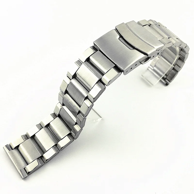 Stainless Steel Strap Quick Release Bracelet Strap Double Push Button Fold Watch Buckle Deployment Clasp Watch Strap WB143
Stainless Steel Strap Quick Release Bracelet Strap Double Push Button Fold Watch Buckle Deployment Clasp Watch Strap WB143