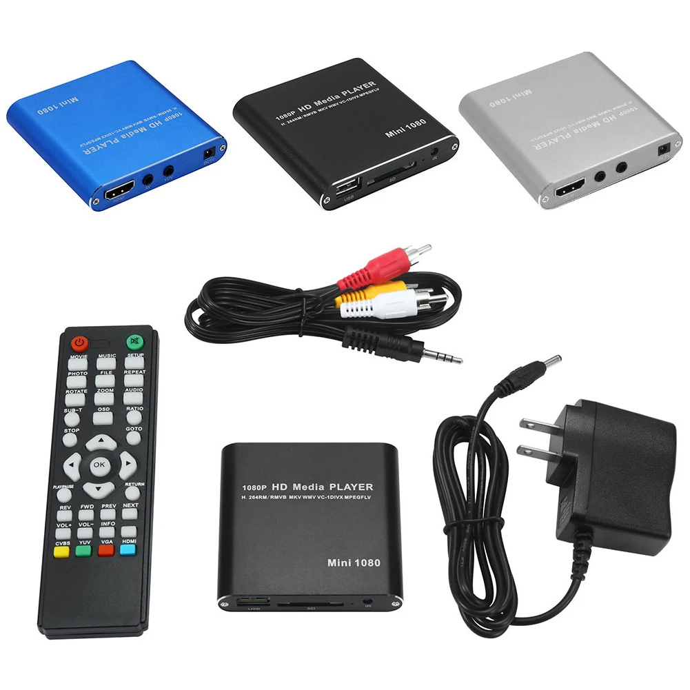 New Mini HDD Media Player HOST 1080P Full HD TV Box USB External Multimedia Player Card Reader HDMI MKV AVI H.264 RMVB WMV MMC
New Mini HDD Media Player HOST 1080P Full HD TV Box USB External Multimedia Player Card Reader HDMI MKV AVI H.264 RMVB WMV MMC