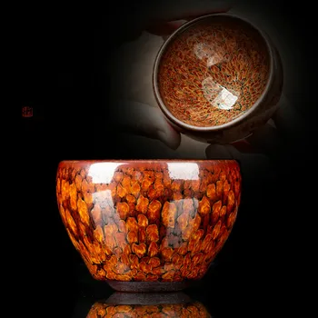 Chinese Style Jianzhan Teacup Tea Set Master Cup Single Product Teacup Oil Drop Small Teacup
Chinese Style Jianzhan Teacup Tea Set Master Cup Single Product Teacup Oil Drop Small Teacup
