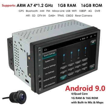 Android 9.0 2din Car Multimedia MP5 Player Radio GPS Navi 4GWIFI Autoradio 7'' Touch Screen Bluetooth AM FM Audio Car Stereo RDS
Android 9.0 2din Car Multimedia MP5 Player Radio GPS Navi 4GWIFI Autoradio 7'' Touch Screen Bluetooth AM FM Audio Car Stereo RDS