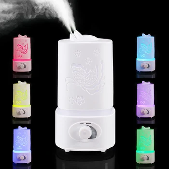 Aromatherapy Air Humidifier Fogger LED Night Light Carve Aroma Diffuser Mist Maker Diffuser for Home Office Oil Ultrasonic
Aromatherapy Air Humidifier Fogger LED Night Light Carve Aroma Diffuser Mist Maker Diffuser for Home Office Oil Ultrasonic