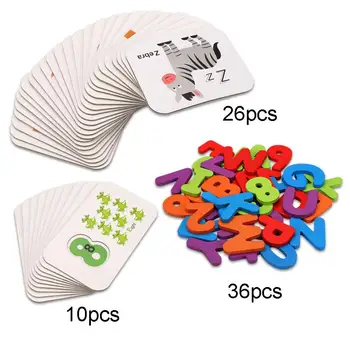 Wooden A-Z Alphabet Letters Animal Number Card Puzzle Recognition Education Toy 
Wooden A-Z Alphabet Letters Animal Number Card Puzzle Recognition Education Toy