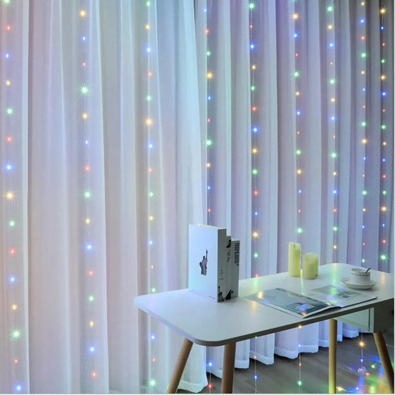 Led Lights Decoration For Christmas Garland Curtain Festoon LED Light 8 Mode Remote Control USB String New Year Christmas Lights
Led Lights Decoration For Christmas Garland Curtain Festoon LED Light 8 Mode Remote Control USB String New Year Christmas Lights