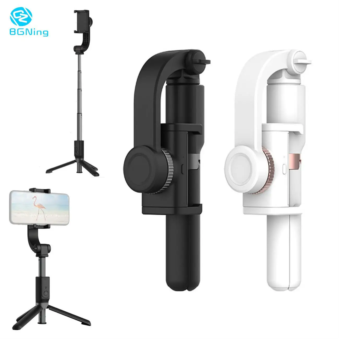 BGNing Vlog Single Axis Anti-Shake Handheld Gimbal Stabilizer Tripod Bluetooth Remote Selfie Stick for iPhone IOS Phone Shutter
BGNing Vlog Single Axis Anti-Shake Handheld Gimbal Stabilizer Tripod Bluetooth Remote Selfie Stick for iPhone IOS Phone Shutter