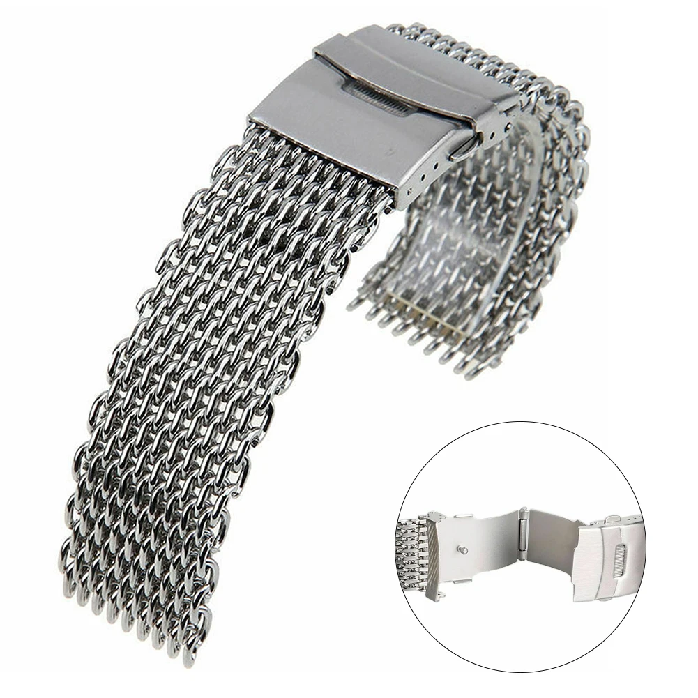 Mesh Loop Fashion Replacement Watch Strap Bracelet Milanese Business Stainless Steel Wristband Solid Wear Resistant Band
Mesh Loop Fashion Replacement Watch Strap Bracelet Milanese Business Stainless Steel Wristband Solid Wear Resistant Band
