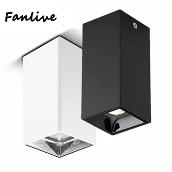 Surface Mounted 20W 15W LED downlight Square Ceiling Lamps AC85-265V COB led spot lights Ceiling Fixtures Lighting 
Surface Mounted 20W 15W LED downlight Square Ceiling Lamps AC85-265V COB led spot lights Ceiling Fixtures Lighting