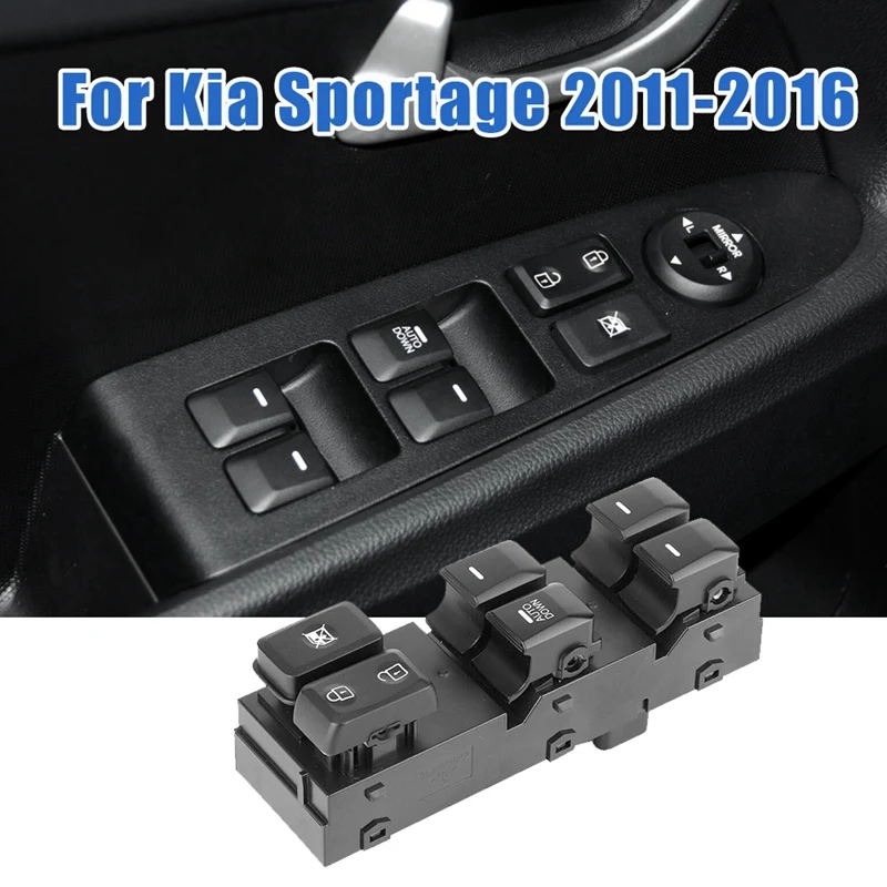 Переключатель управления стеклоподъемником передний левый LH для KIA Sportage R 2011-2016 Power Master, водительская сторона 93570-3W000 (автоматический вниз)
Переключатель управления стеклоподъемником передний левый LH для KIA Sportage R 2011-2016 Power Master, водительская сторона 93570-3W000 (автоматический вниз)