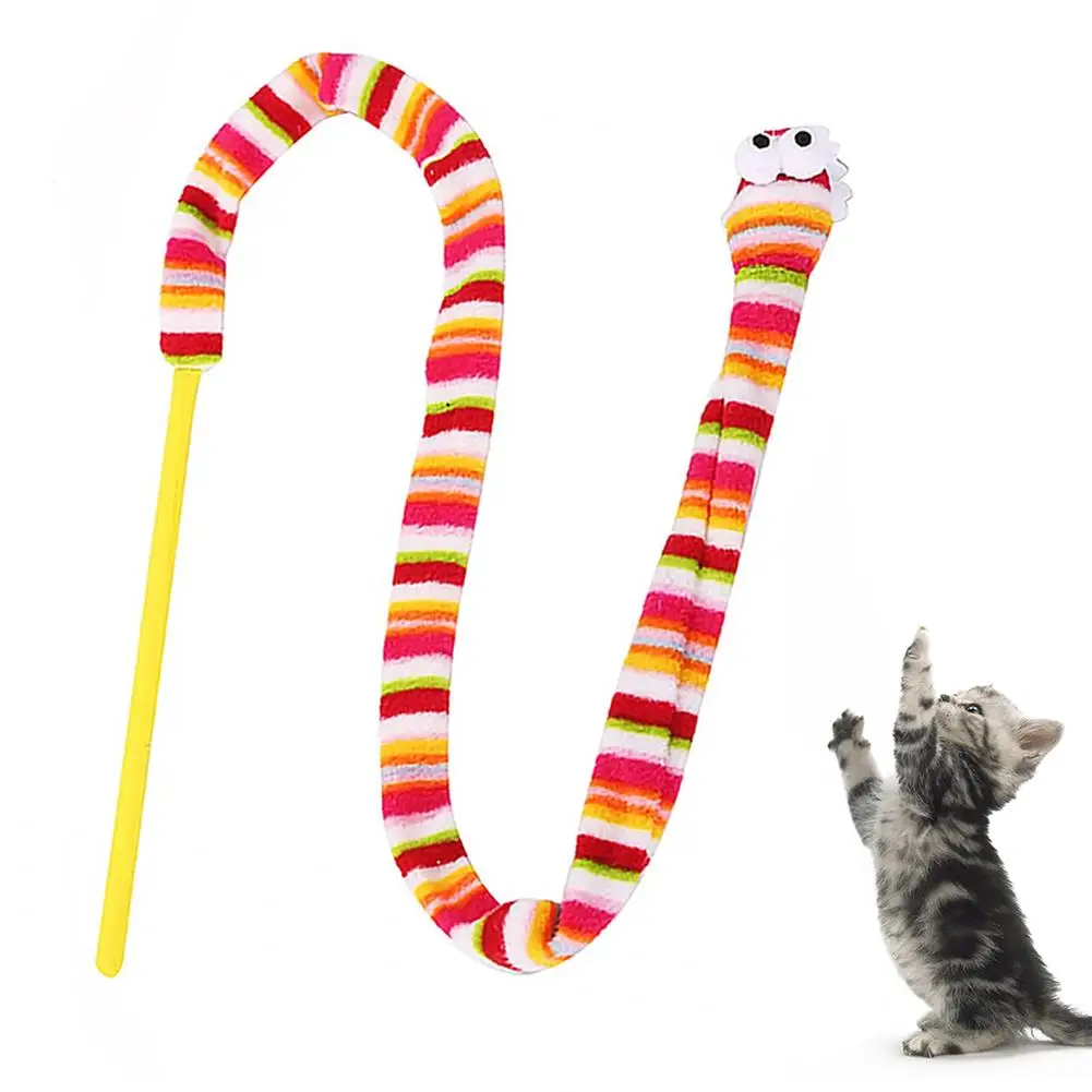 Pet Cat Teaser Funny Soft Plush Snake Stick Rod Cartoon Interactive Sound Toy hot sales
Pet Cat Teaser Funny Soft Plush Snake Stick Rod Cartoon Interactive Sound Toy hot sales