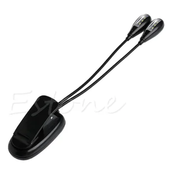 Flexible 2Dual Arms Clip On 8LED Light for Book Reading Camping Hiking Lamp Bulb 28TC
Flexible 2Dual Arms Clip On 8LED Light for Book Reading Camping Hiking Lamp Bulb 28TC